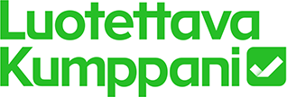 Luotettava kumppani logo